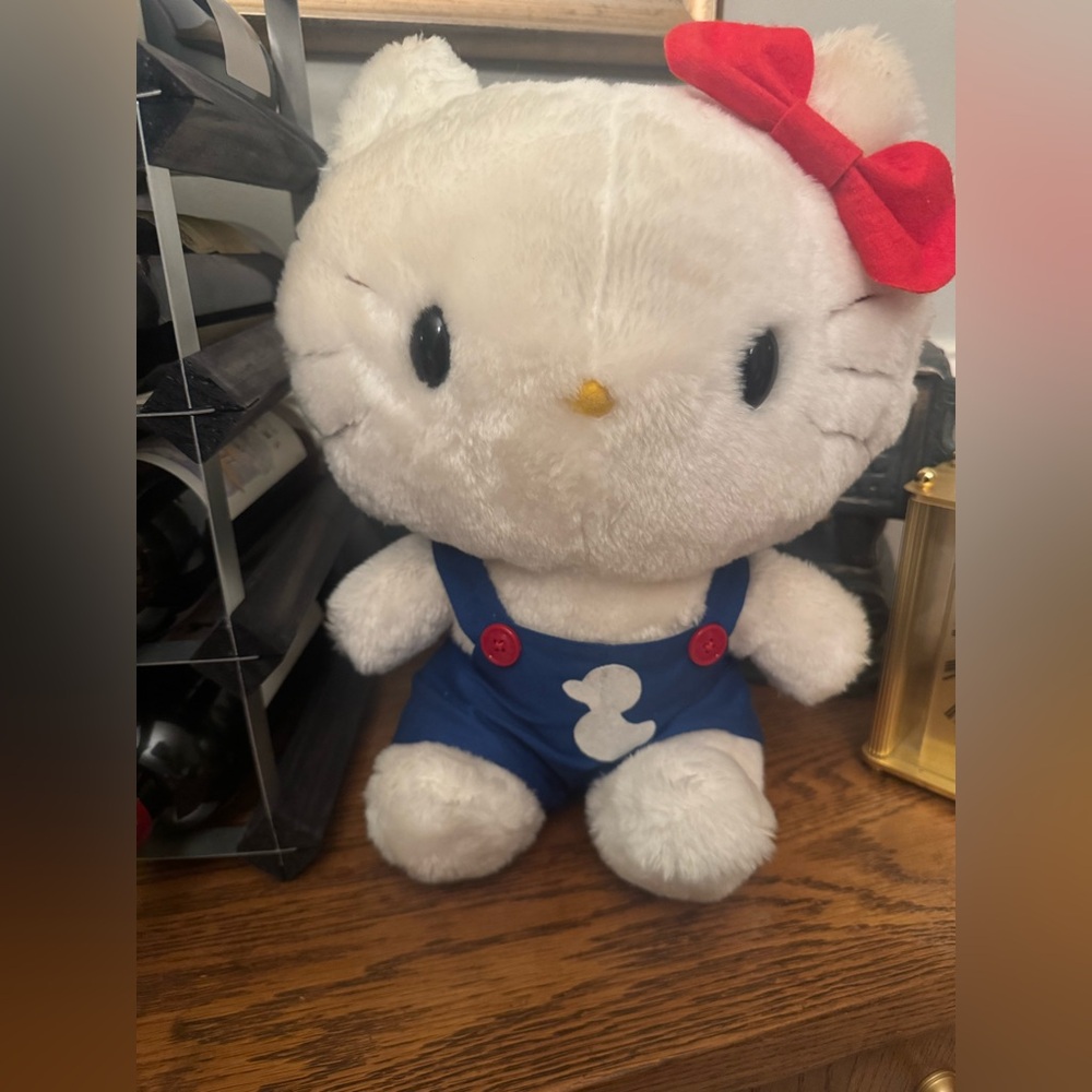 Vintage Stuffed Hello Kitty